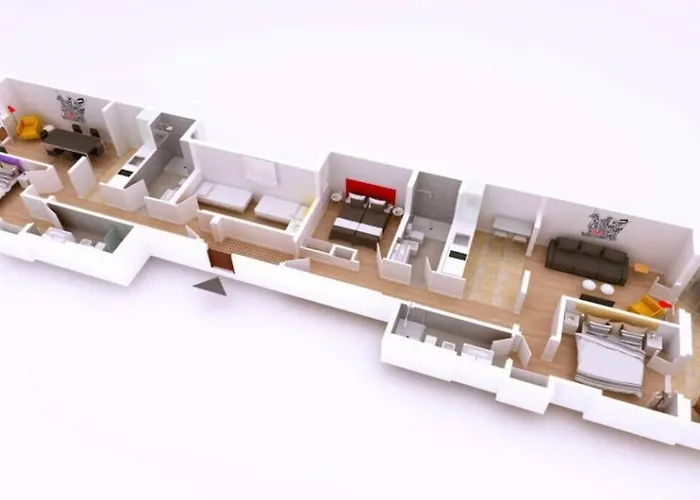 The Collection - Gorgeous 4bed 4bath Close To Center Апартаменты
